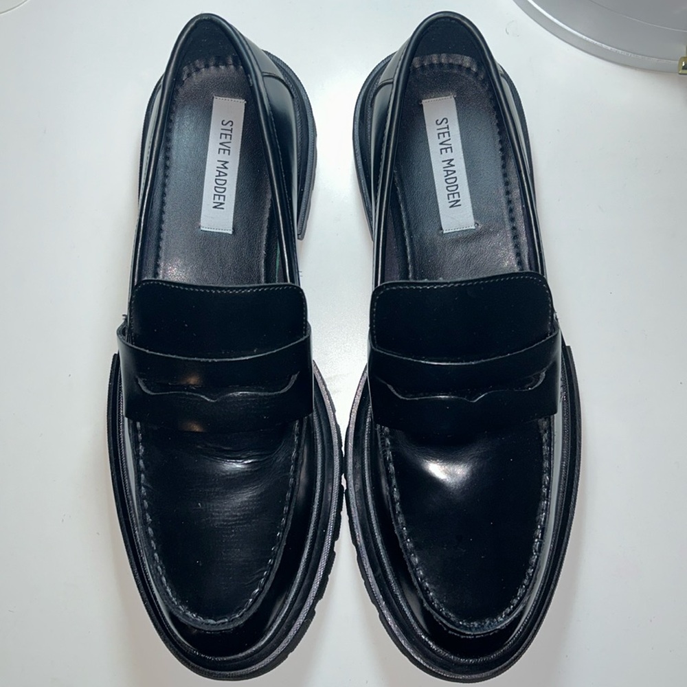 Steve Madden - Ronan Black Leather